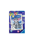 Ravensburger CreArt - Malen nach Zahlen - Wonderful Wolf Family