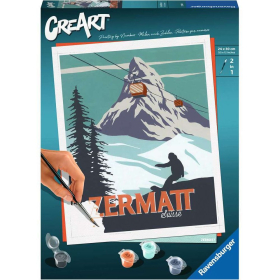 Ravensburger CreArt - Malen nach Zahlen - Zermatt