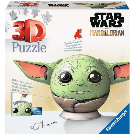 Ravensburger Mandalorian Grogu mit Ohren