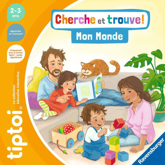 Ravensburger tiptoi® Cherche et Trouve Mon Monde