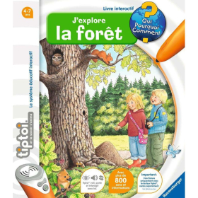 Ravensburger tiptoi® Jexplore la forêt