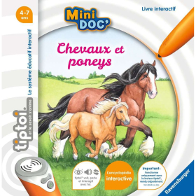 Ravensburger tiptoi® Mini Doc Chevaux et poneys