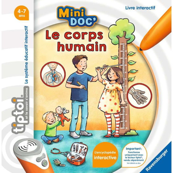 Ravensburger tiptoi® Mini Doc Le corps humain