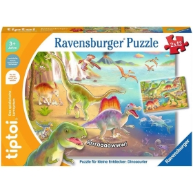 Ravensburger tiptoi® Puzzle für kleine Entdecker: Dinosaurier