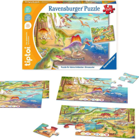 Ravensburger tiptoi® Puzzle für kleine Entdecker: Dinosaurier