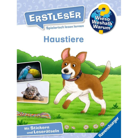 Ravensburger Wieso? Weshalb? Warum? Erstleser, Band 12: Haustiere