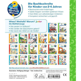 Ravensburger Wieso? Weshalb? Warum? junior, Band 74: Die Müllfahrzeuge