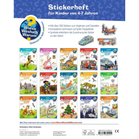 Ravensburger Wieso? Weshalb? Warum? Stickerheft:...