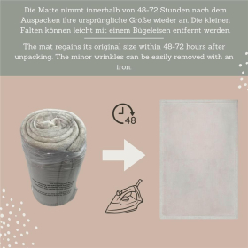 Hakuna Matte Samtmatte, Wolke, 2 x 1.5 m, Bali Sand