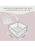 Hakuna Matte Krabbeldecke, Hygge, 1.27 x 1.27 m, Confetti