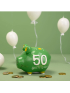 Sparschwein, 50 - Jahreszahl