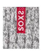 Graue Wolle Kindersocken Chillli Pepper, medium, 30-34