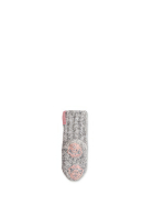 Graue Wolle Babysocken Fairy Tale, Anti-Rutsch, Kniesocke