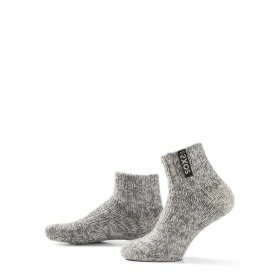 Graue Wolle Herren- & Damensocken Jet Black,...