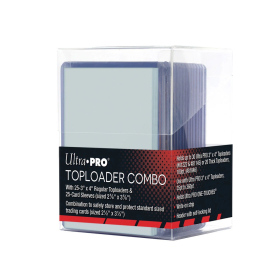 Toploader Deck Box Combo (inkl. 25 Toploader & 25...