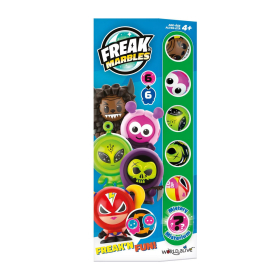 Freak Marbles & Skins 6er Set - grün