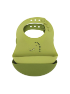 Silikon Lätzchen 2-pack Dino