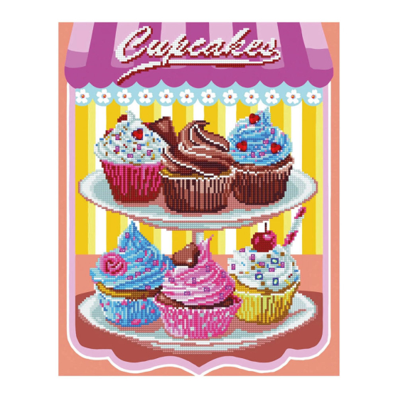 Diamond Painting Cupcakes