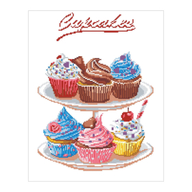 Diamond Painting Cupcakes