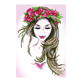 Diamond Painting Blumenhaarschmuck