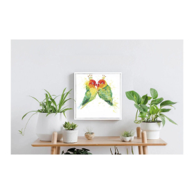 Diamond Painting Verliebte Vögel