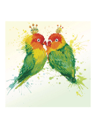 Diamond Painting Verliebte Vögel