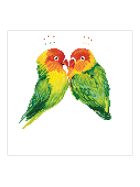 Diamond Painting Verliebte Vögel