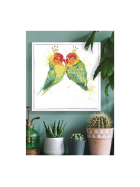 Diamond Painting Verliebte Vögel