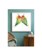 Diamond Painting Verliebte Vögel