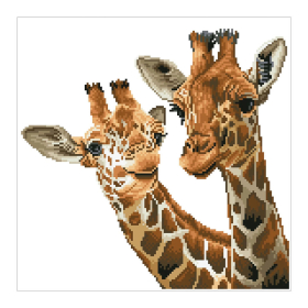 Diamond Painting Giraffen