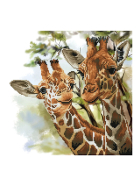 Diamond Painting Giraffen