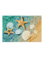Diamond Painting Muscheln und Seesterne