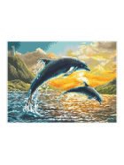 Diamond Painting Delfine