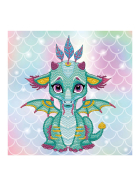 Diamond Painting Ariel Drachenbaby