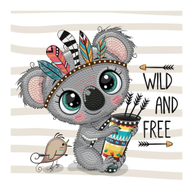 Diamond Painting Koala Wild & Free