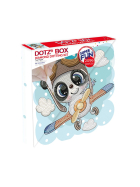 Diamond Painting Panda Flugzeug