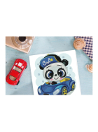 Diamond Painting Panda Auto