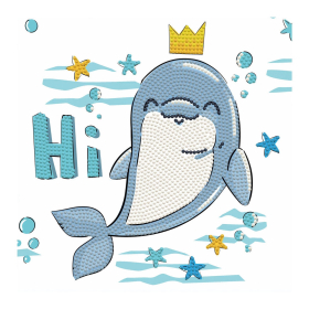 Diamond Painting Delfin