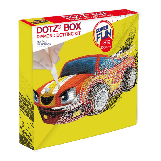 Diamond Painting Rennauto