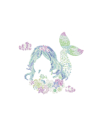 Diamond Painting Meerjungfrau Sternchen