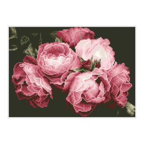 Diamond Painting Vintage Rosen