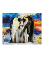 Diamond Painting Pinguin Familie