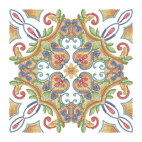 Diamond Painting Portugiesische Fliese