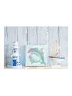 Diamond Painting Tanzende Delfine