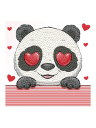 Diamond Painting Panda Liebe
