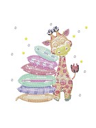 Diamond Painting Gute Nacht Giraffe