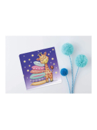 Diamond Painting Gute Nacht Giraffe