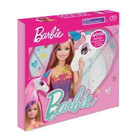 Diamond Painting Barbie mit Einhorn