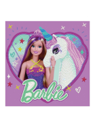 Diamond Painting Barbie mit Einhorn