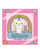 Diamond Painting Katze Einhorn